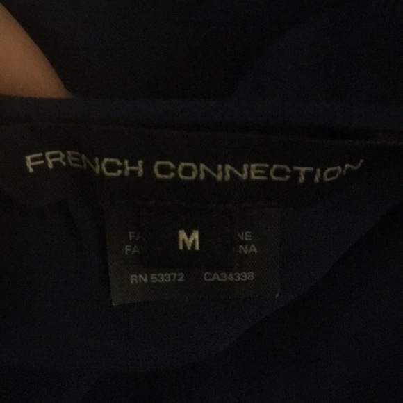 FRENCH CONNECTION CREPE LIGHT COLD SHOULDER DRESS - Picture 7 of 8